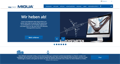 Desktop Screenshot of migua.com